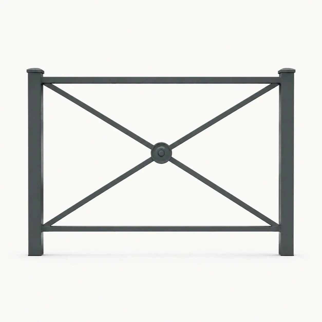 Barrière de ville BP10 — coloris Gris (RAL 7012)