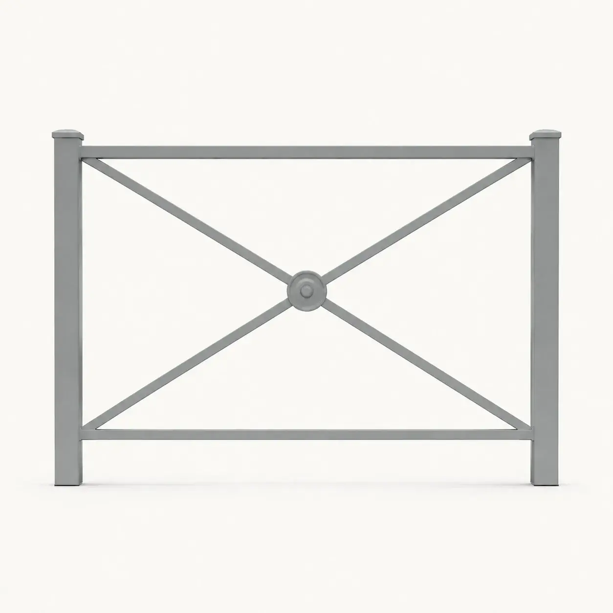 Barrière de ville BP10 — coloris Gris alu (RAL 310)