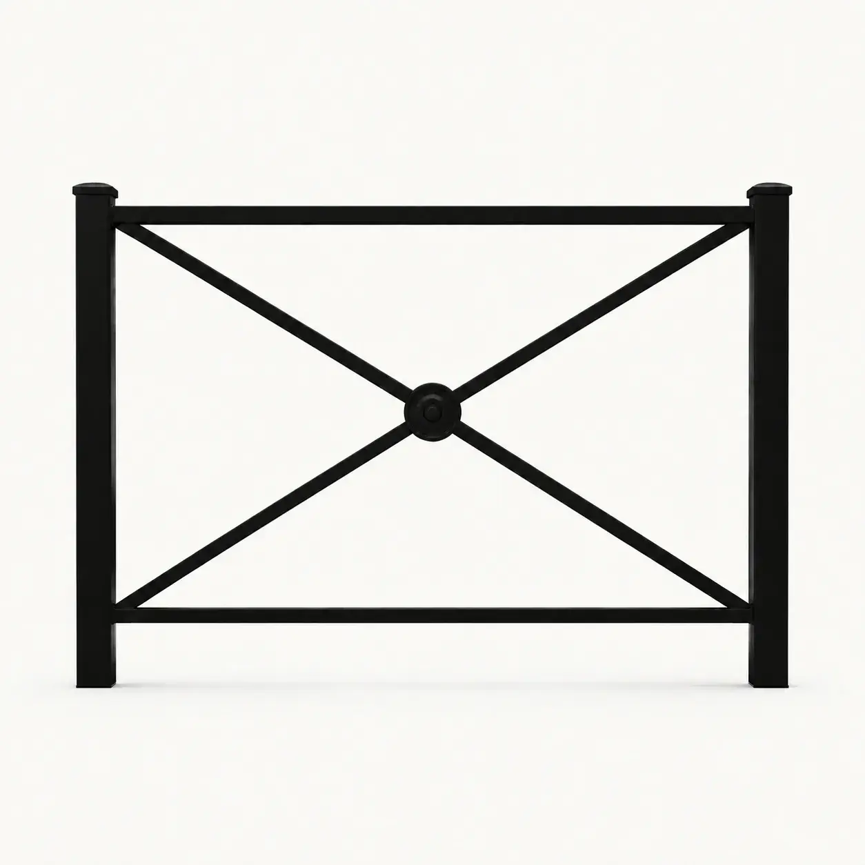 Barrière de ville BP10 — coloris Noir (RAL 9005)