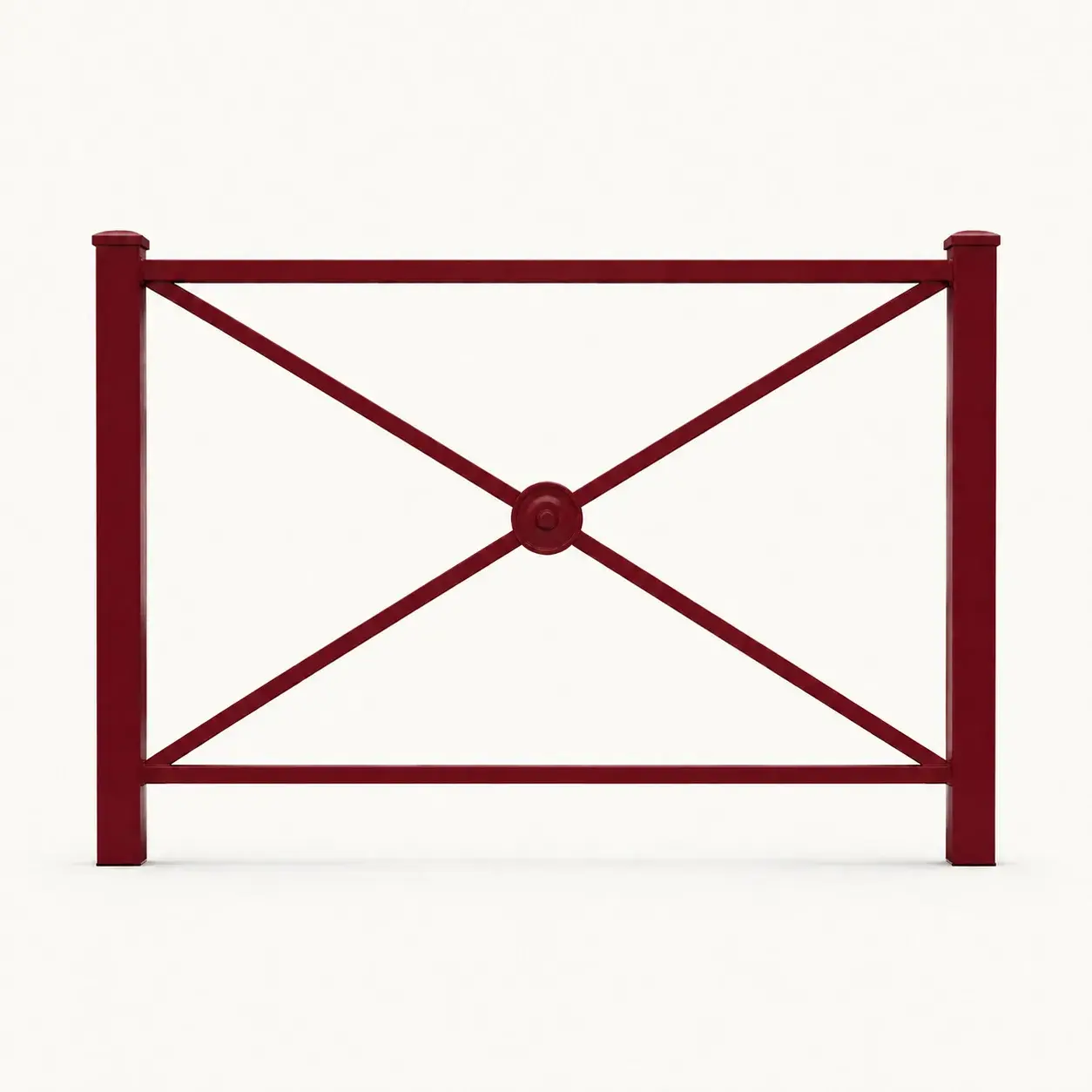 Barrière de ville BP10 — coloris Rouge (RAL 3004)