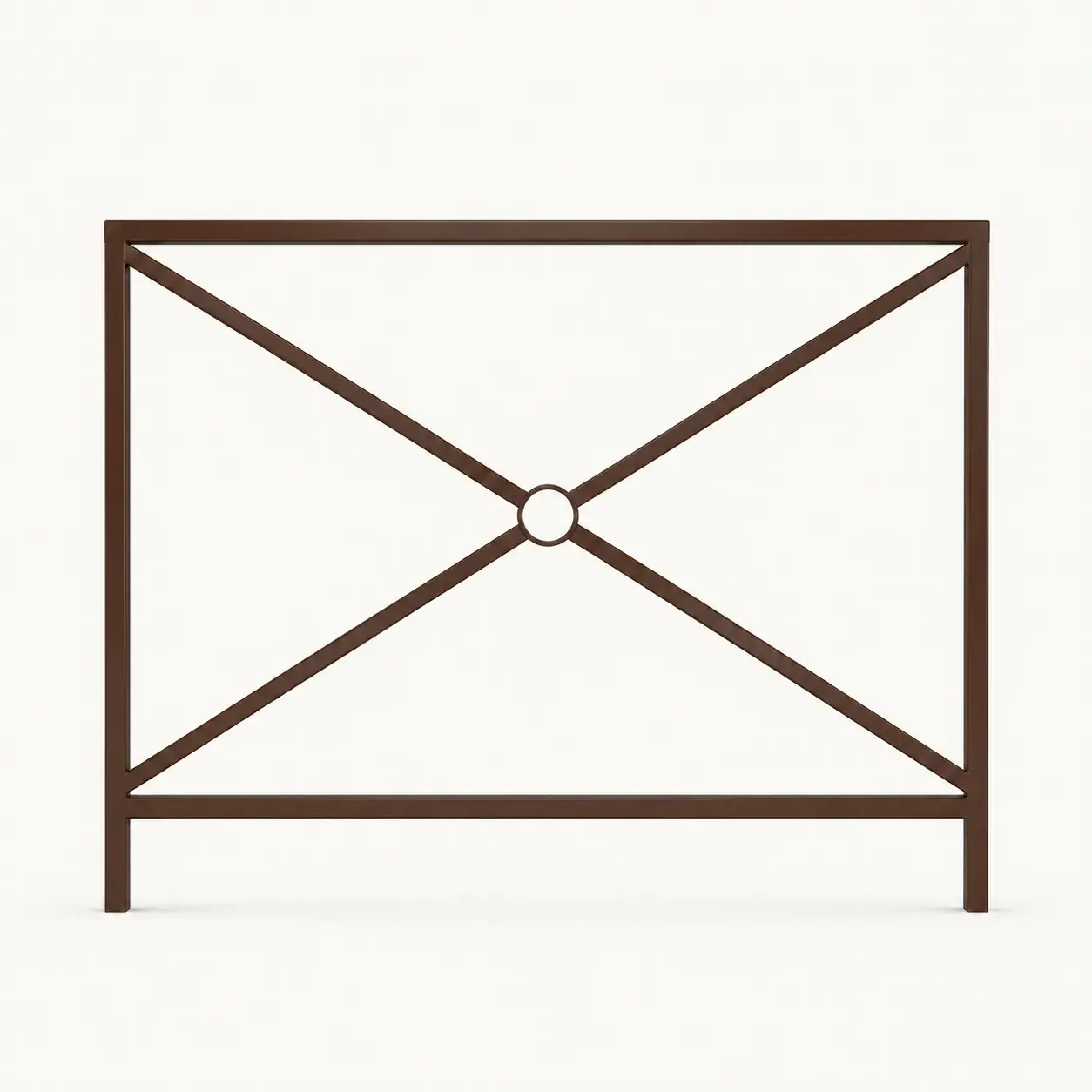 Barrière de ville BP10 C — coloris Marron (RAL 8017)