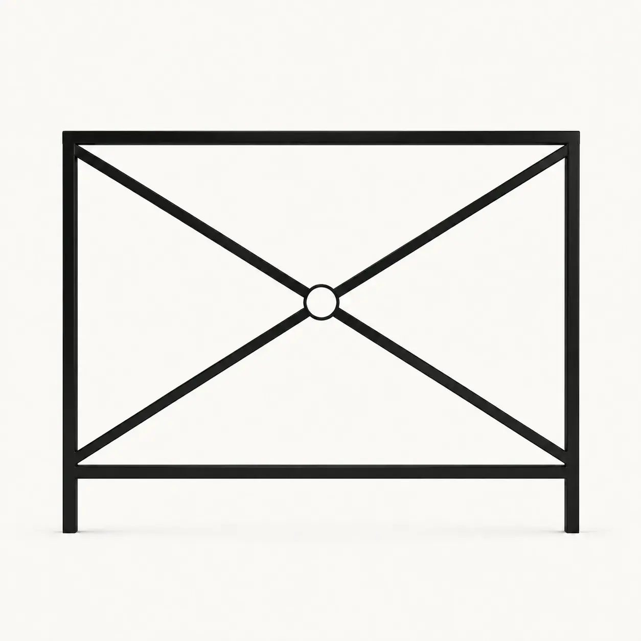 Barrière de ville BP10 C — coloris Noir (RAL 9005)