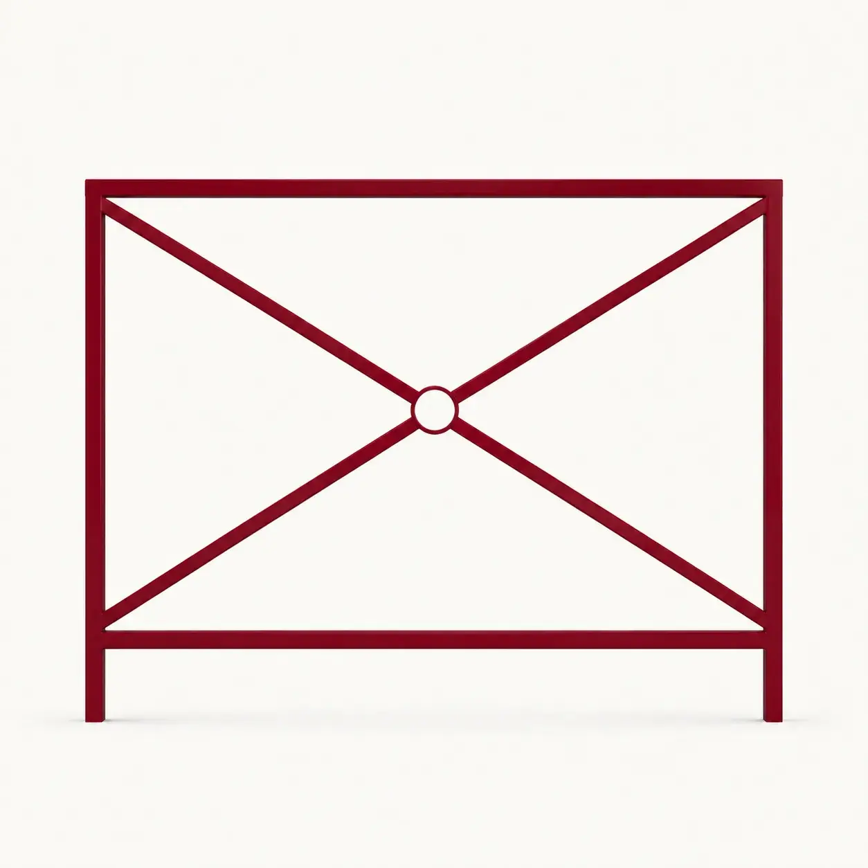 Barrière de ville BP10 C — coloris Rouge (RAL 3004)