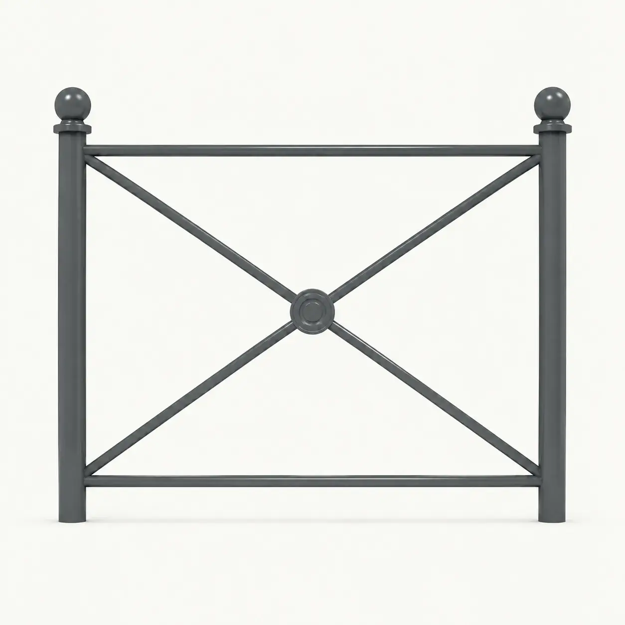 Barrière de ville BP14 — coloris Gris (RAL 7012)