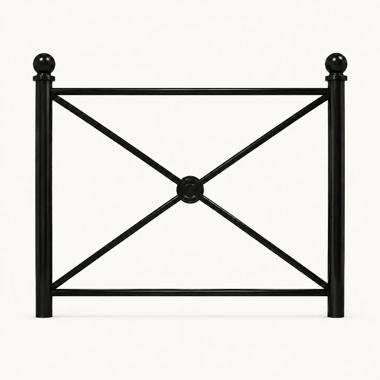 Barrière de ville BP14 — coloris Noir (RAL 9005)