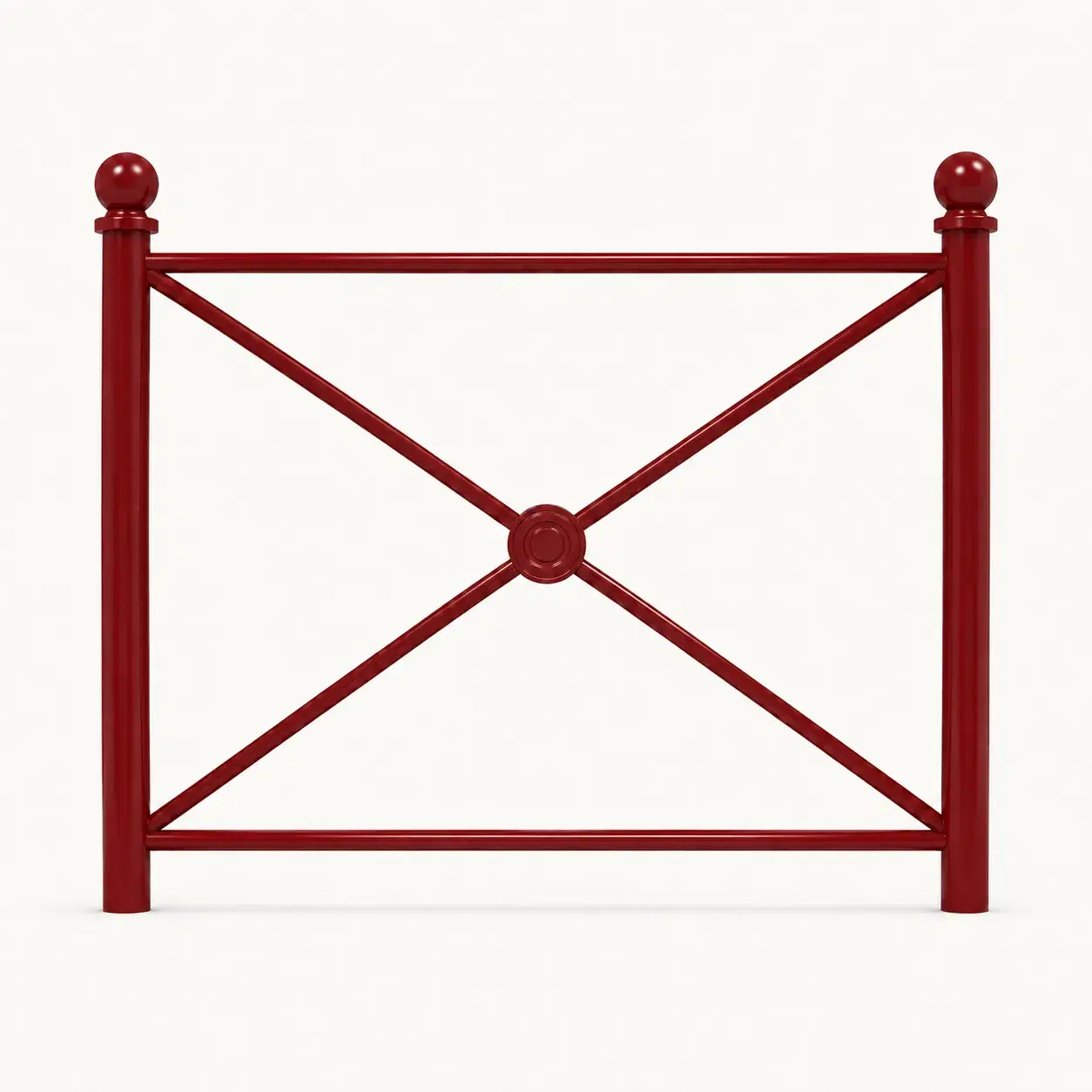 Barrière de ville BP14 — coloris Rouge (RAL 3004)