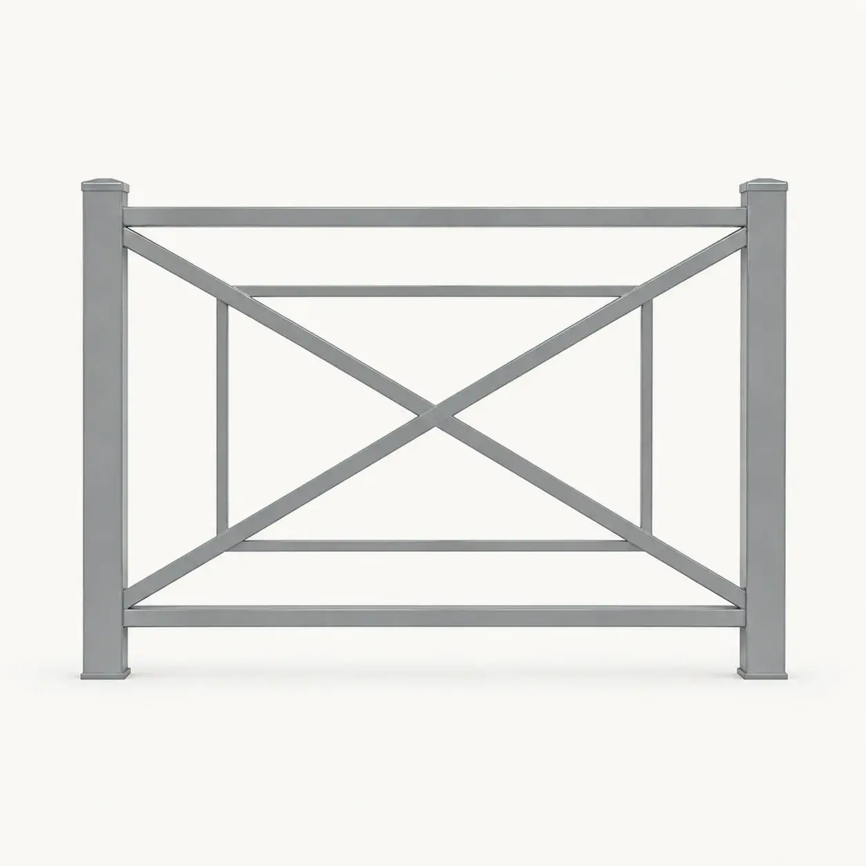 Barrière de ville BP3 — coloris Gris alu (RAL 310)