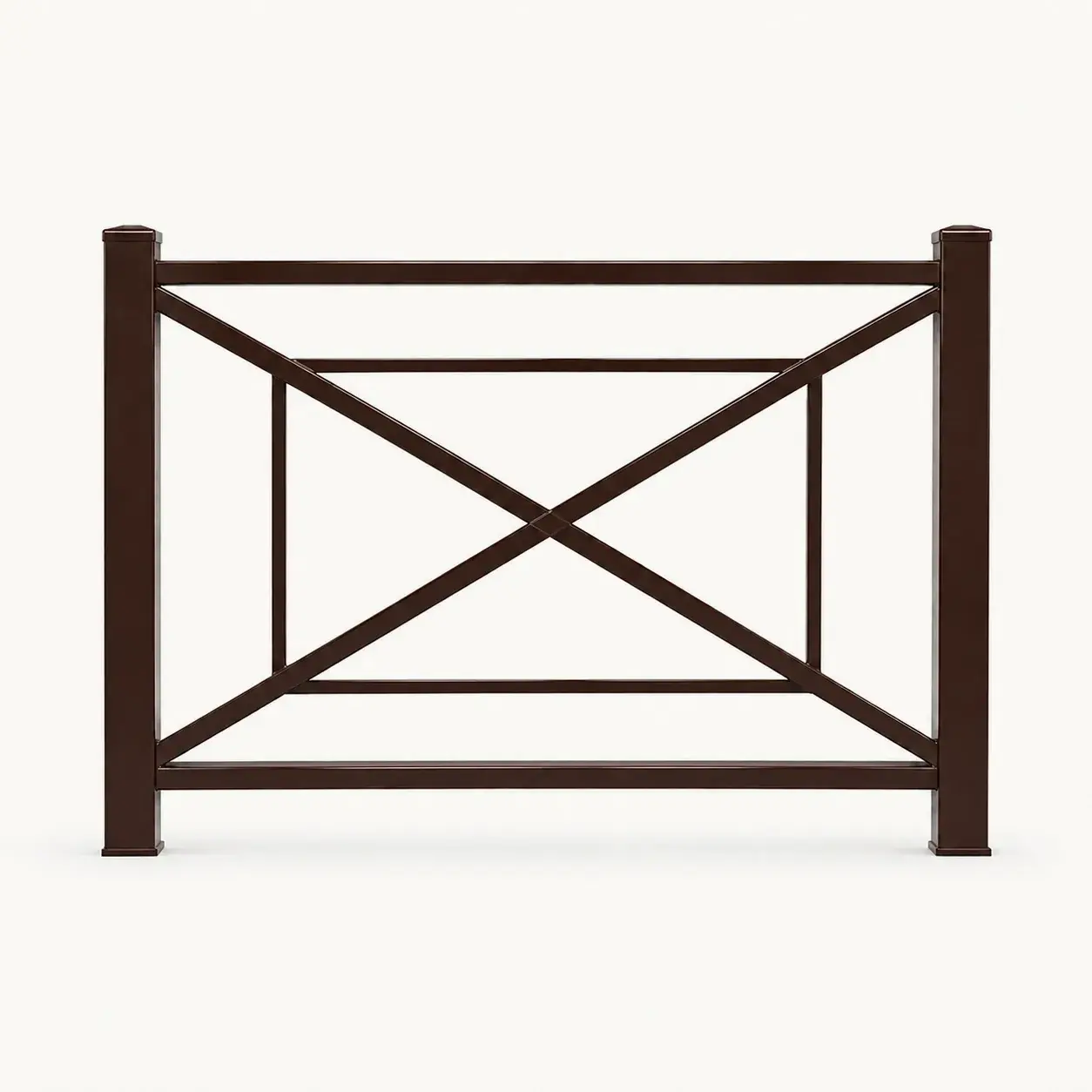 Barrière de ville BP3 — coloris Marron (RAL 8017)