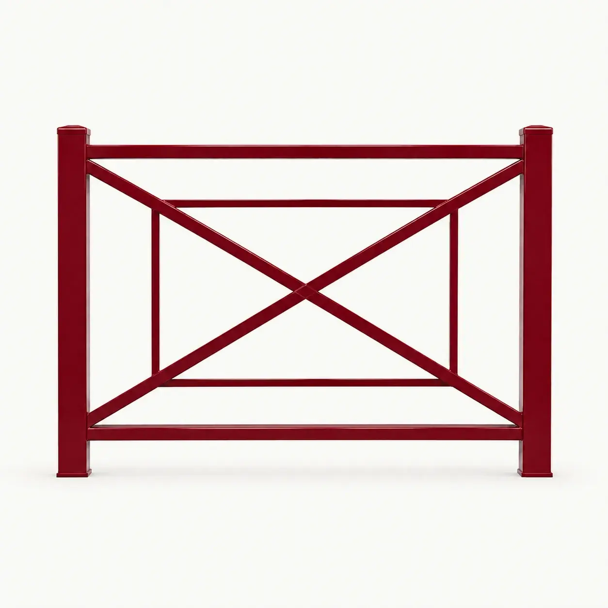 Barrière de ville BP3 — coloris Rouge (RAL 3004)