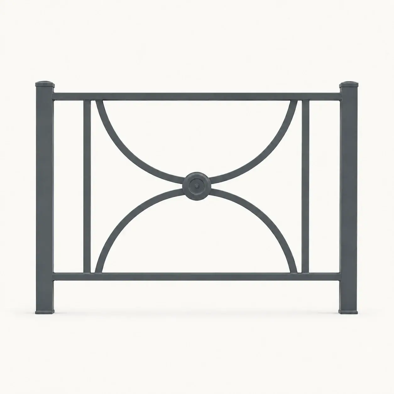 Barrière de ville BP8 — coloris Gris (RAL 7012)