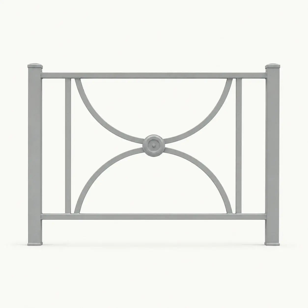 Barrière de ville BP8 — coloris Gris alu (RAL 310)