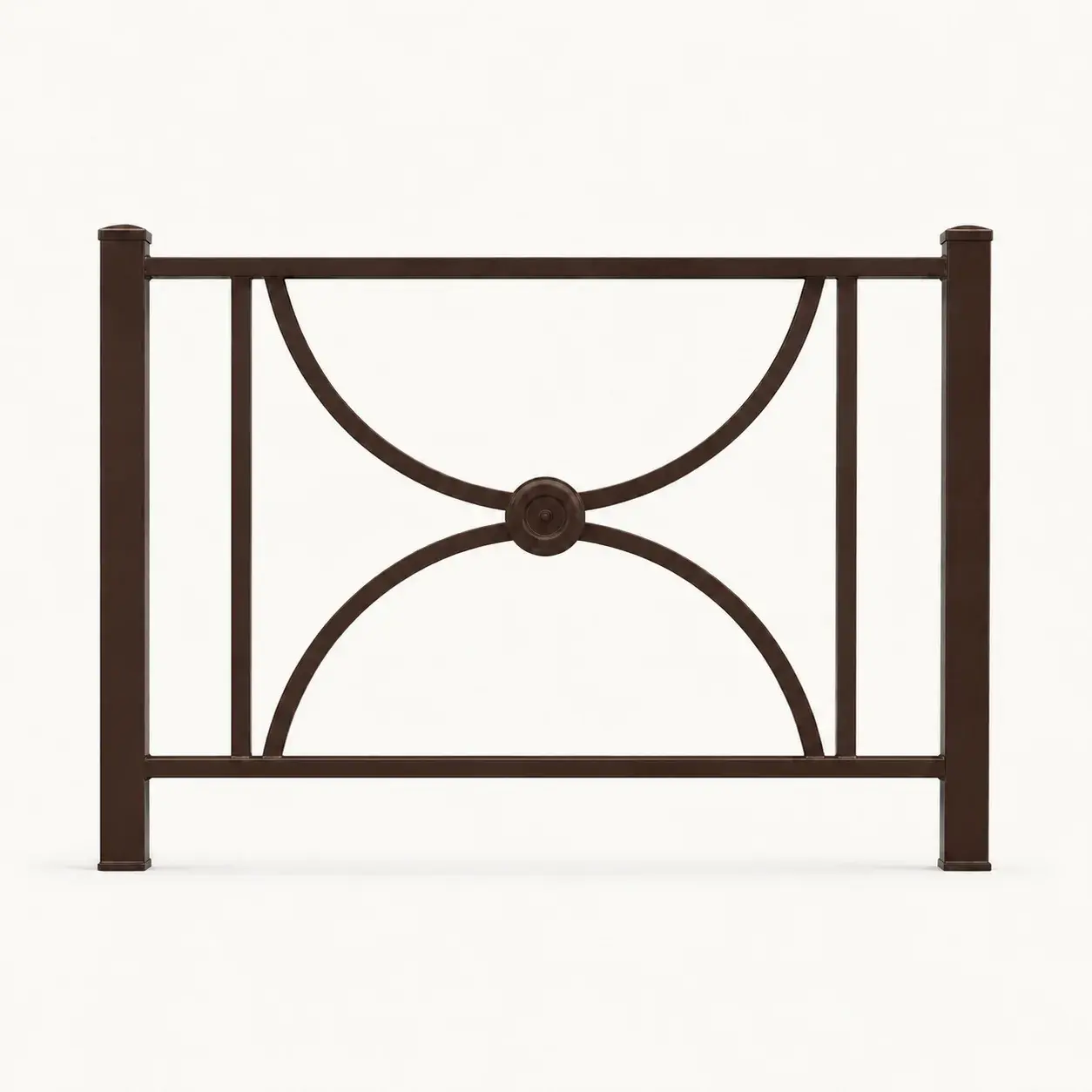 Barrière de ville BP8 — coloris Marron (RAL 8017)