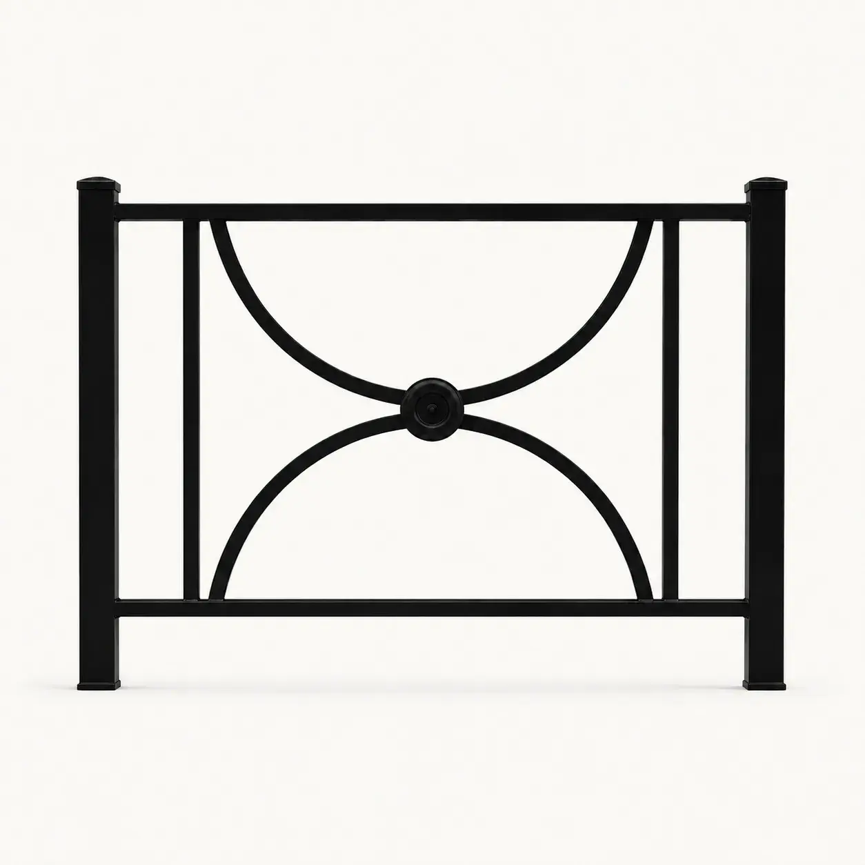 Barrière de ville BP8 — coloris Noir (RAL 9005)