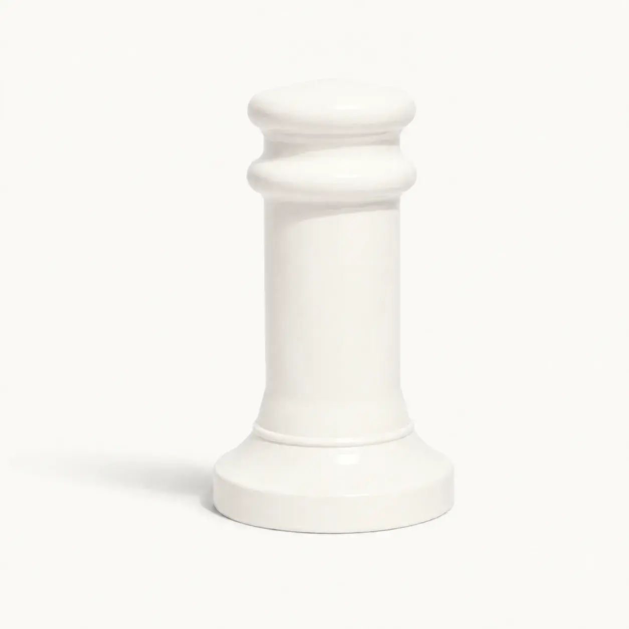 Borne de voirie peinte en acier BV1 — coloris Blanc (RAL 9010)