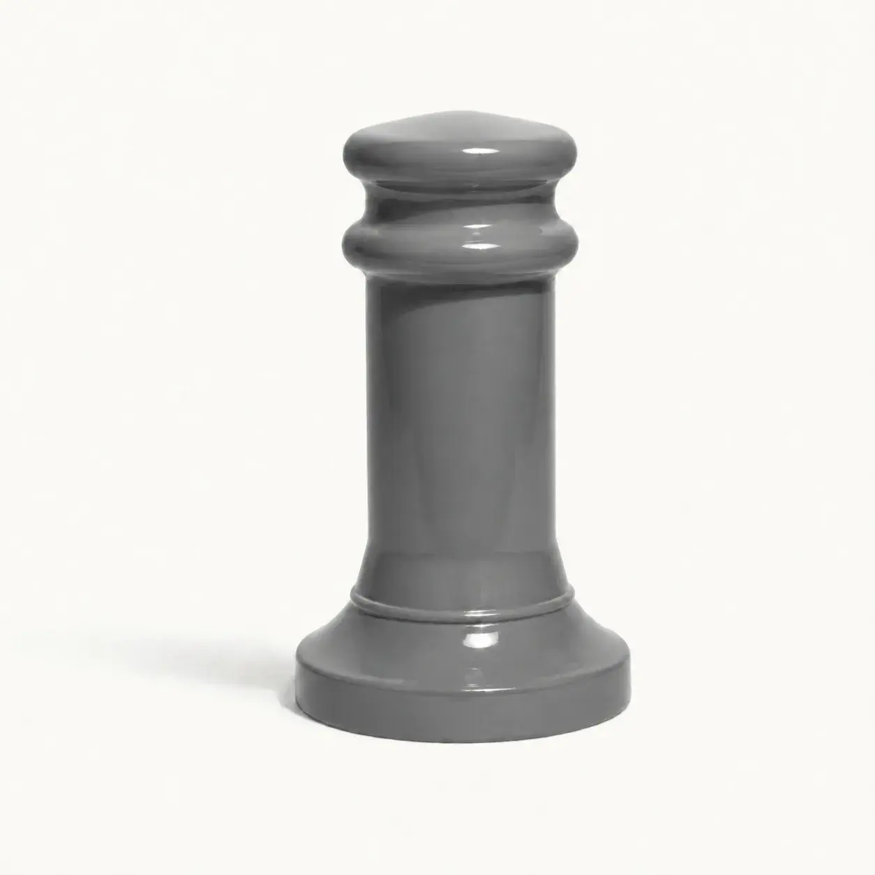 Borne de voirie peinte en acier BV1 — coloris Gris alu (RAL 310)