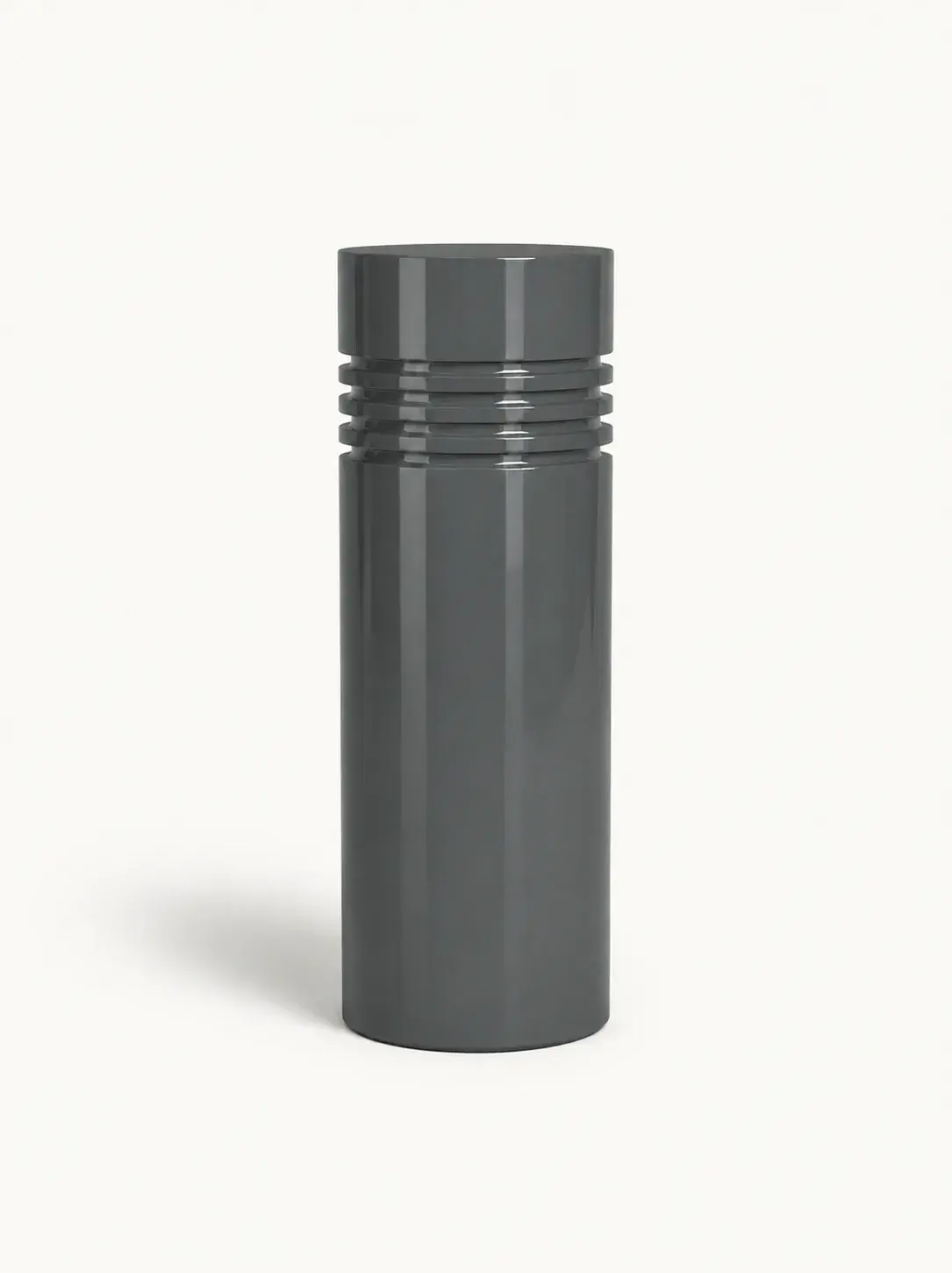 Borne de voirie peinte en acier BV11 — coloris Gris (RAL 7012)