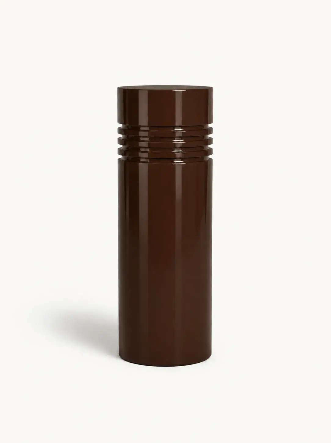 Borne de voirie peinte en acier BV11 — coloris Marron (RAL 8017)