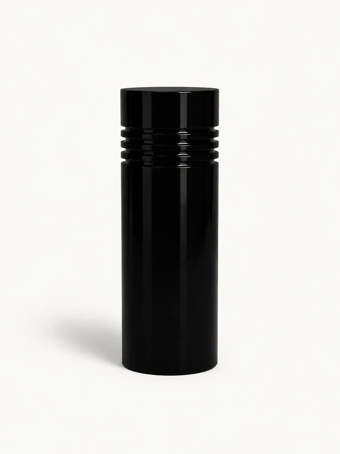 Borne de voirie peinte en acier BV11 — coloris Noir (RAL 9005)