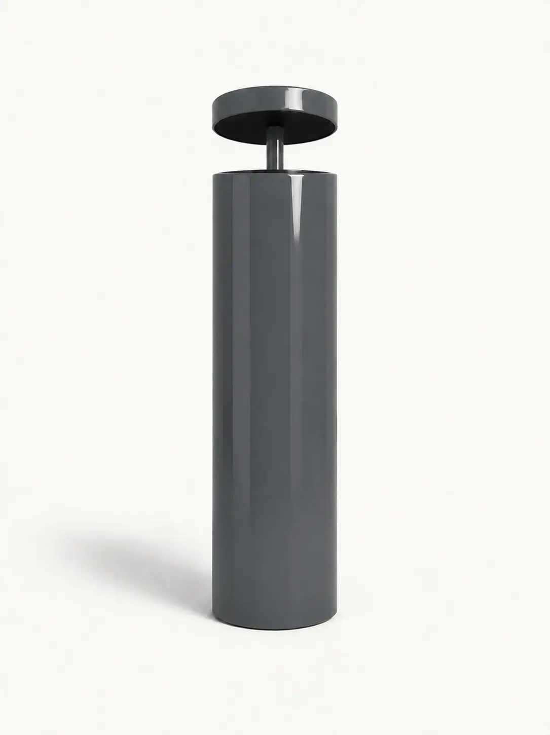 Borne anti-bélier peinte en acier BV12 — coloris Gris (RAL 7012)