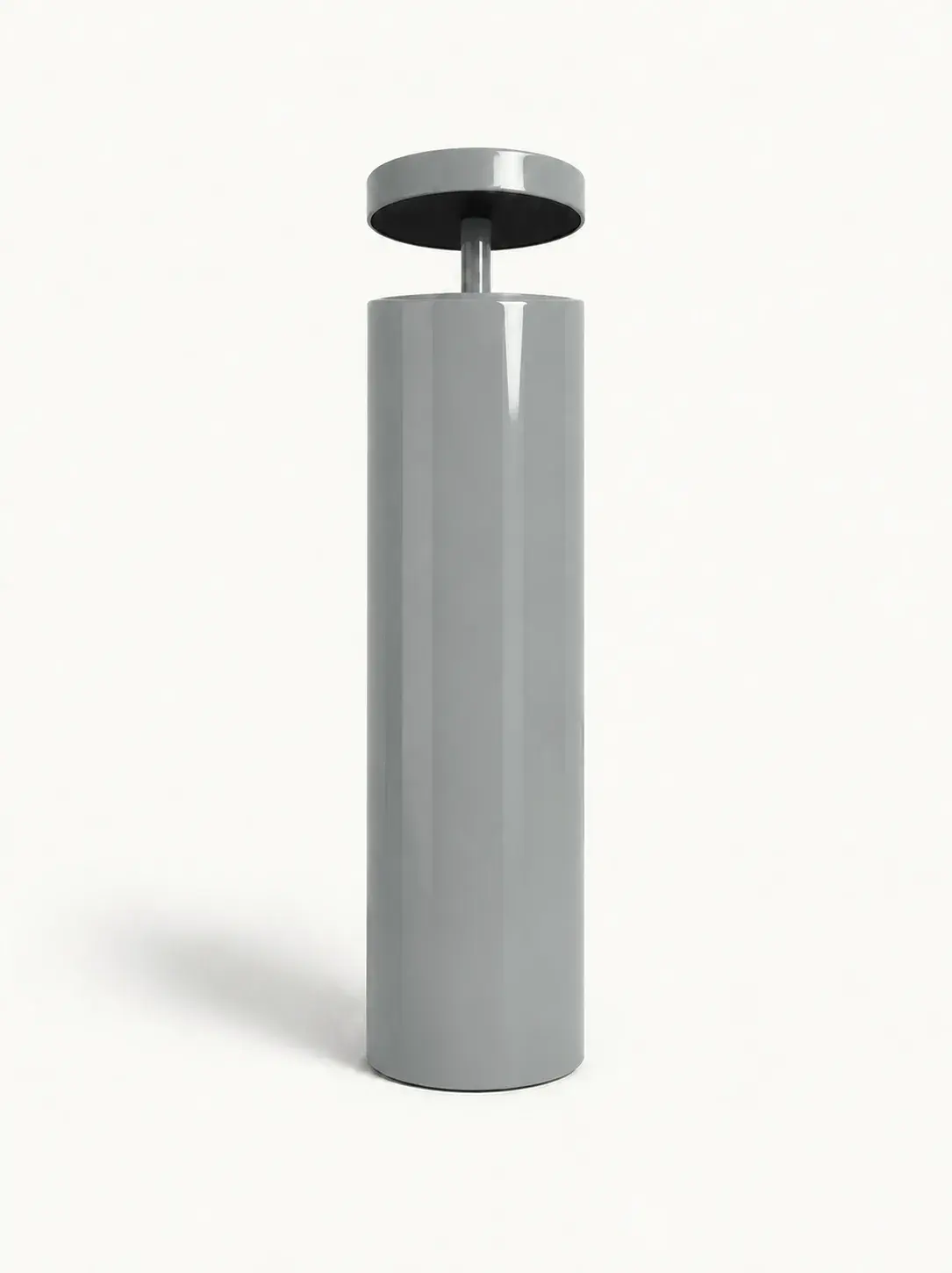 Borne anti-bélier peinte en acier BV12 — coloris Gris alu (RAL 310)