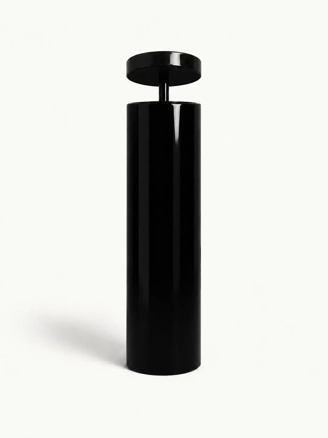 Borne anti-bélier peinte en acier BV12 — coloris Noir (RAL 9005)
