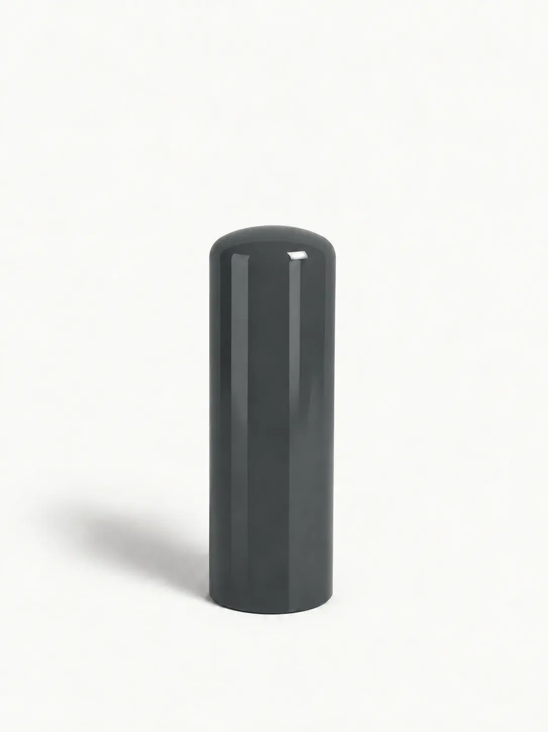 Borne de voirie peinte en acier BV13 — coloris Gris (RAL 7012)