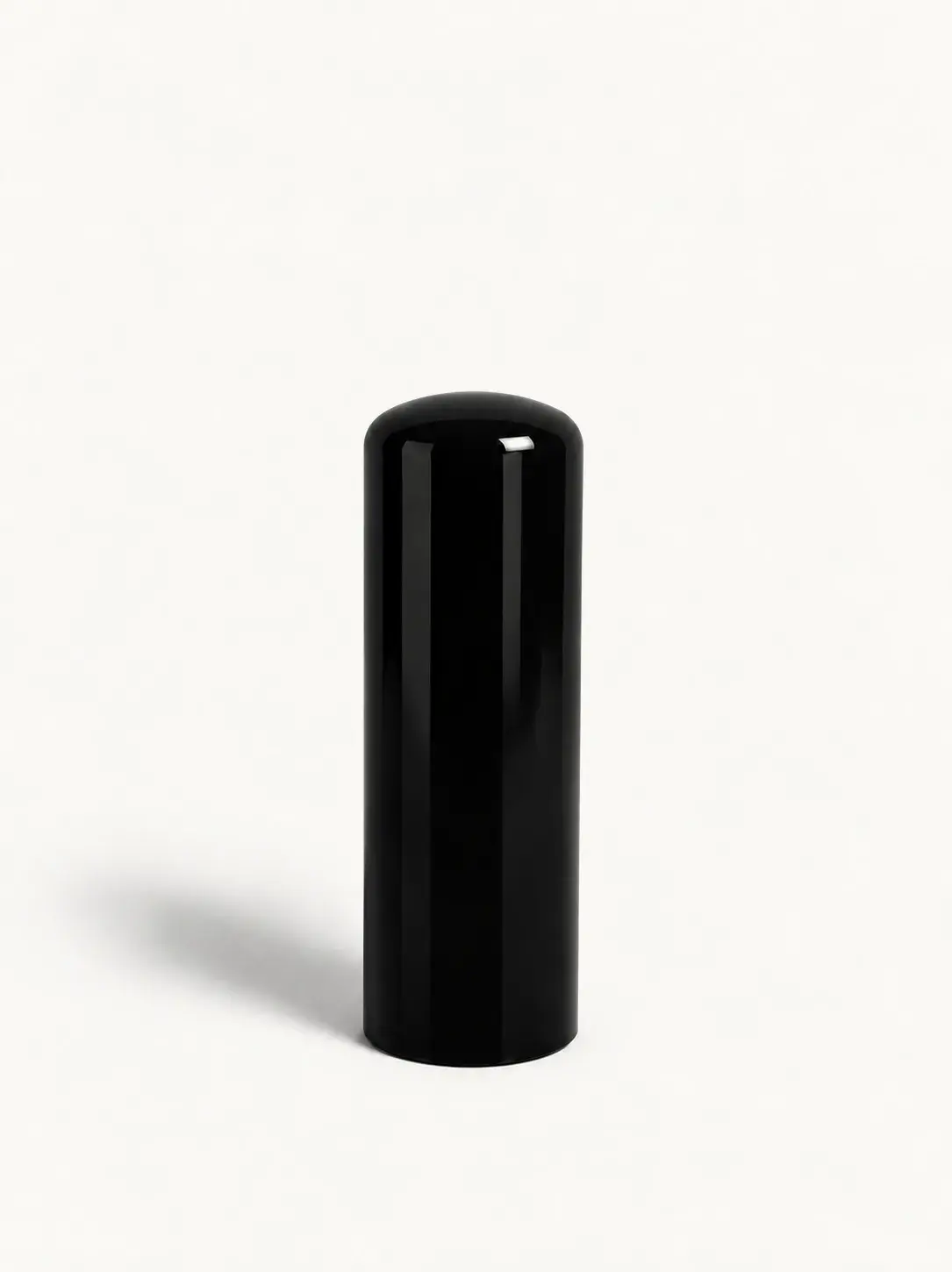 Borne de voirie peinte en acier BV13 — coloris Noir (RAL 9005)