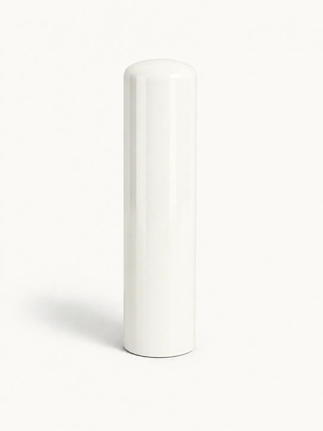 Borne de voirie peinte en acier BV14 — coloris Blanc (RAL 9010)