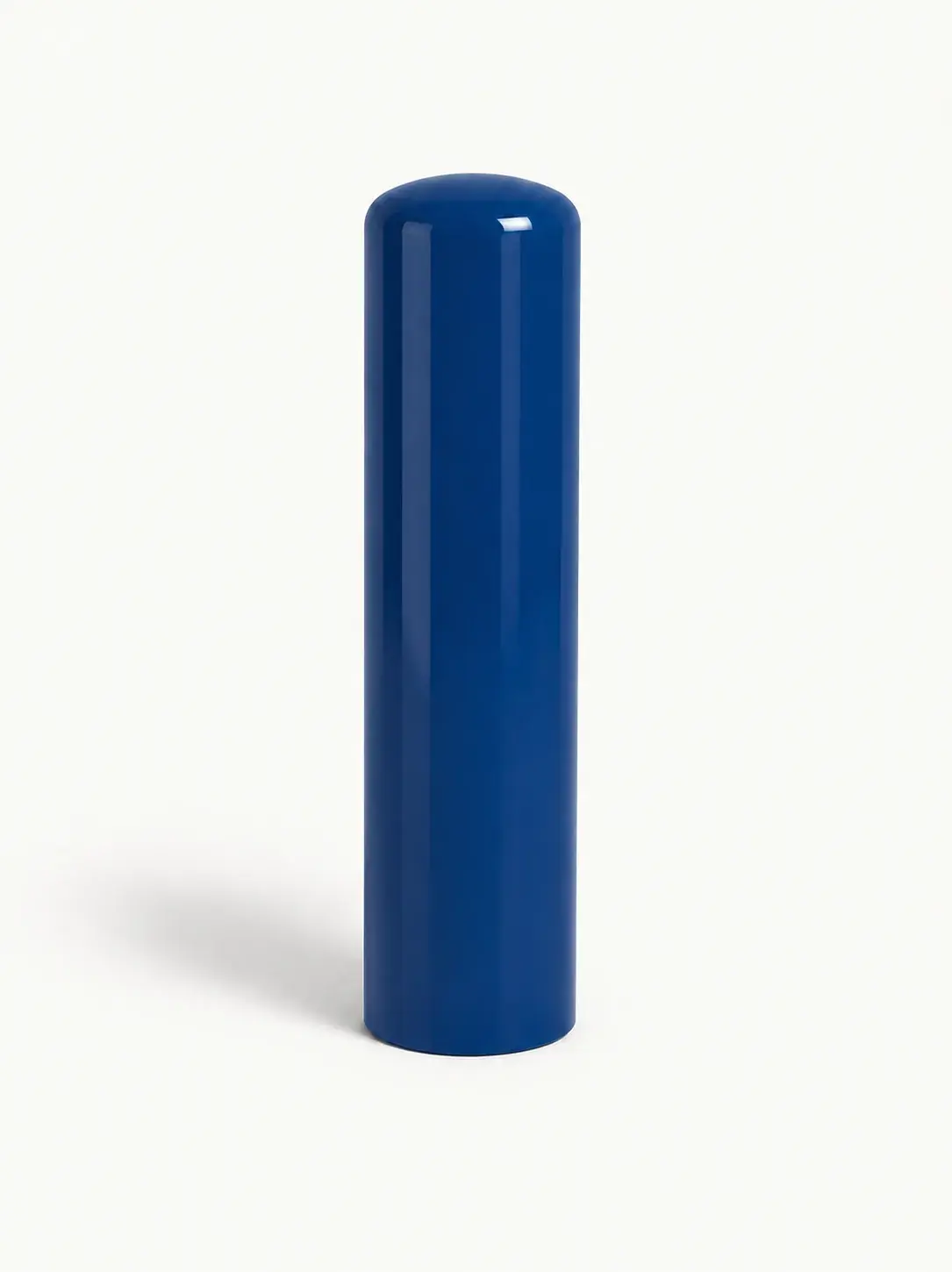 Borne de voirie peinte en acier BV14 — coloris Bleu (RAL 5010)