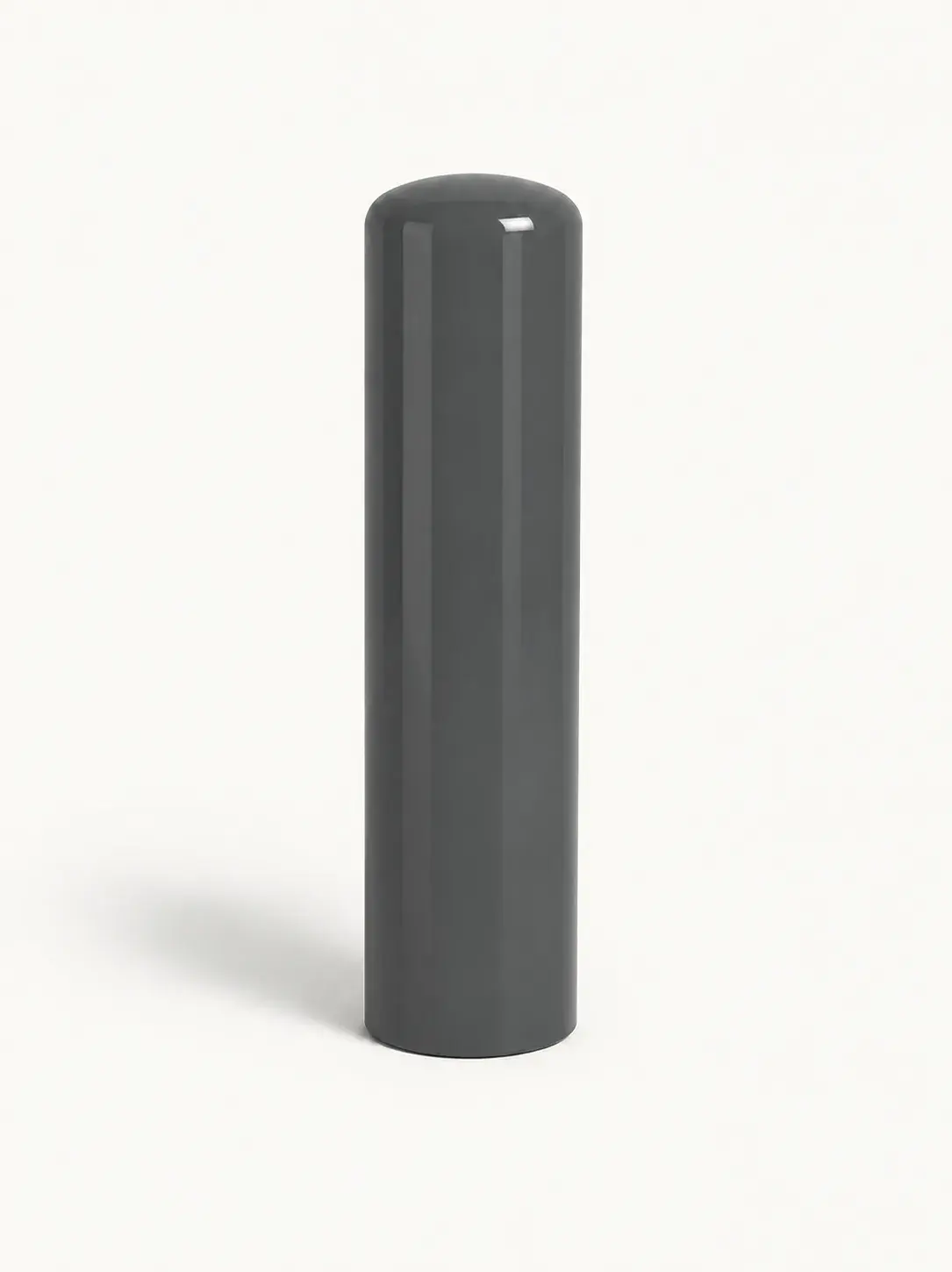 Borne de voirie peinte en acier BV14 — coloris Gris (RAL 7012)