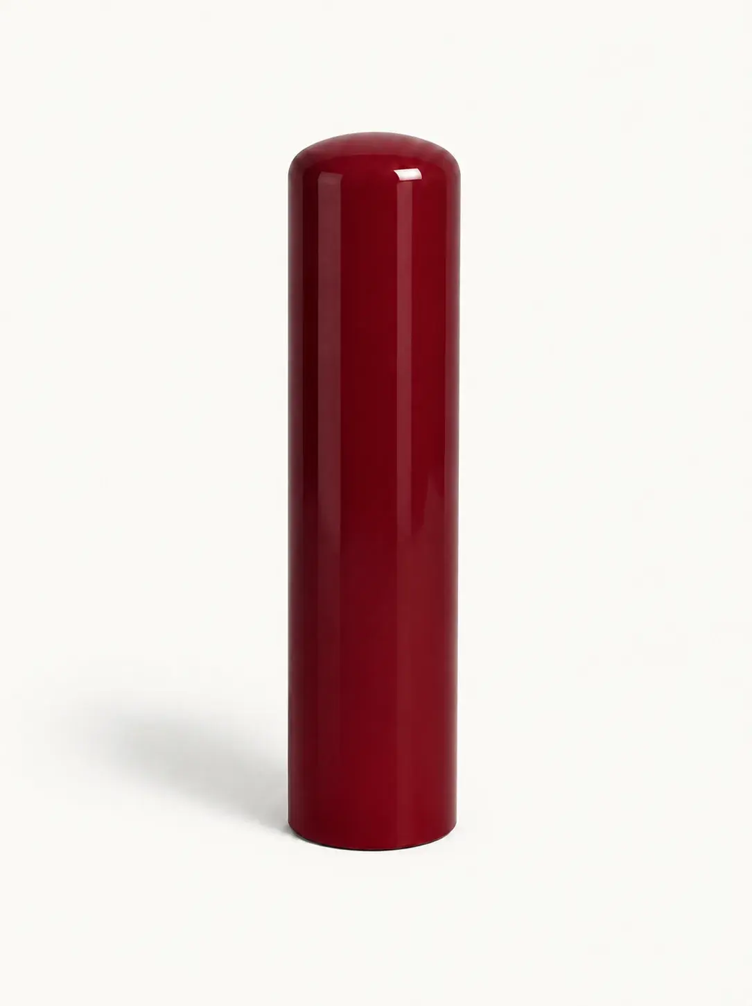 Borne de voirie peinte en acier BV14 — coloris Rouge (RAL 3004)