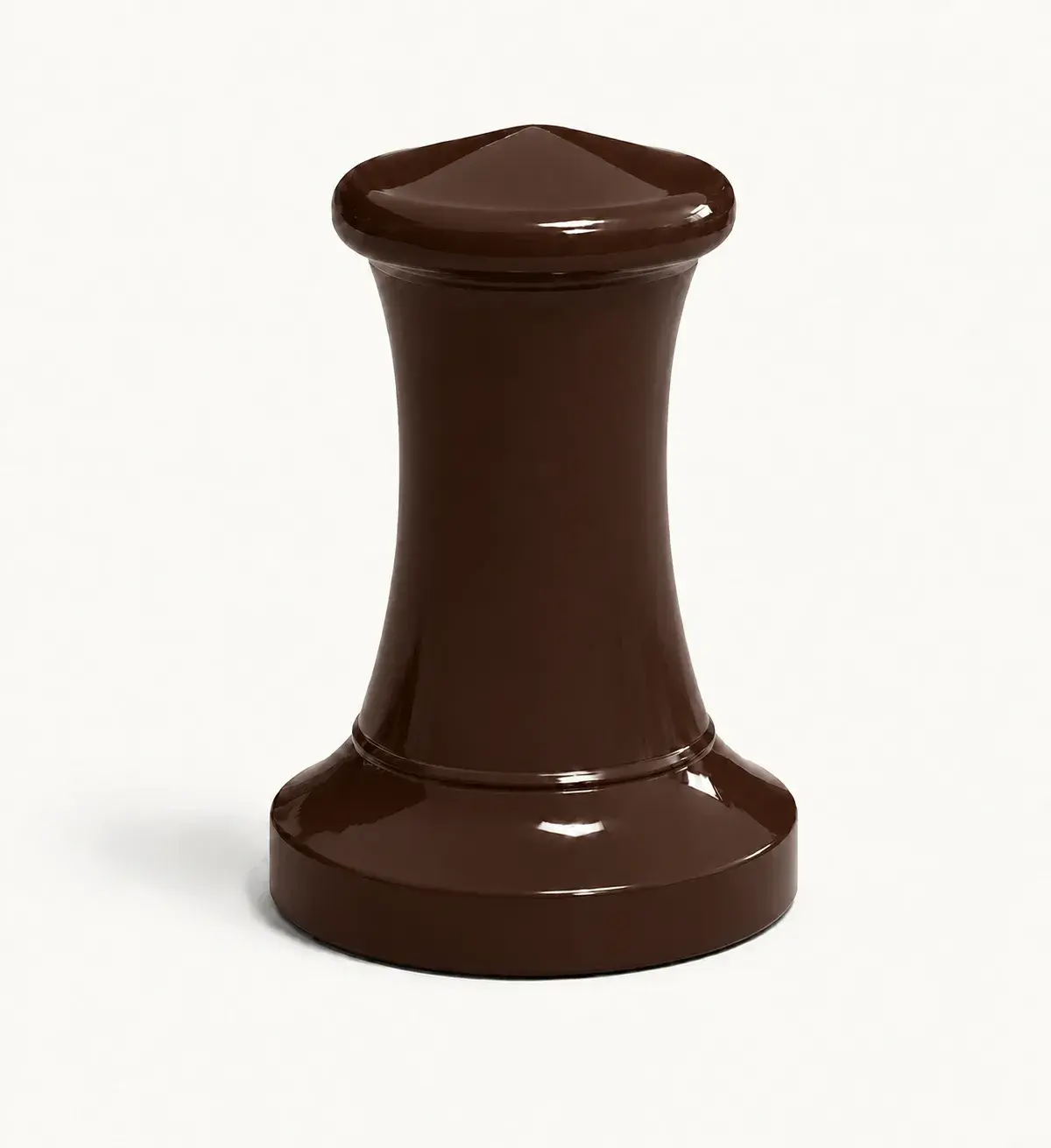 Borne de voirie peinte en acier BV3 — coloris Marron (RAL 8017)