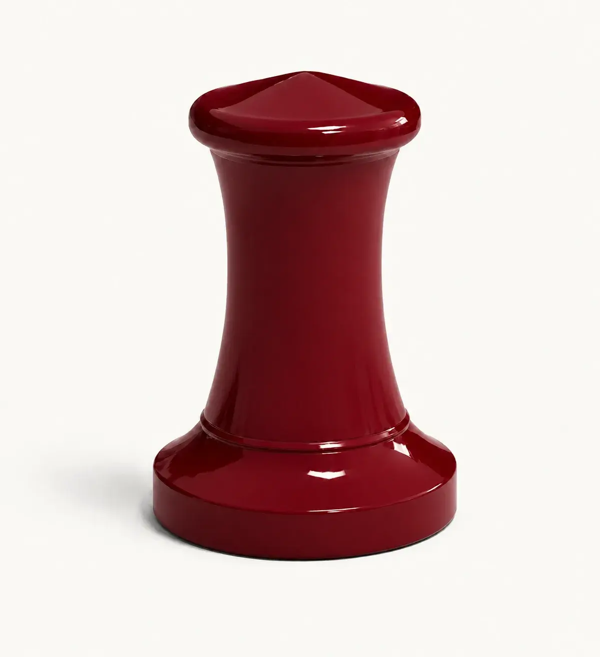 Borne de voirie peinte en acier BV3 — coloris Rouge (RAL 3004)