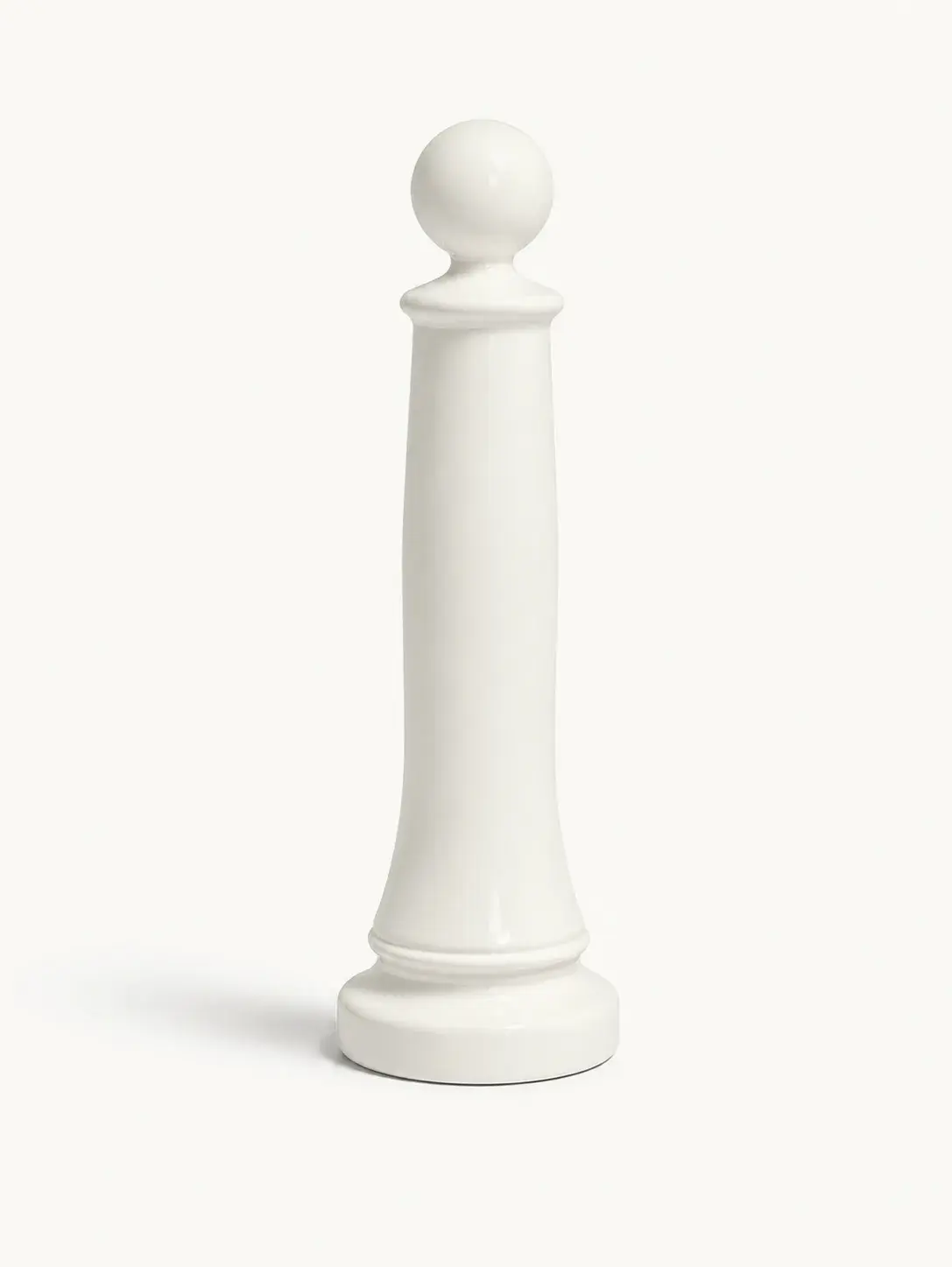 Borne de voirie peinte en acier BV6A — coloris Blanc (RAL 9010)