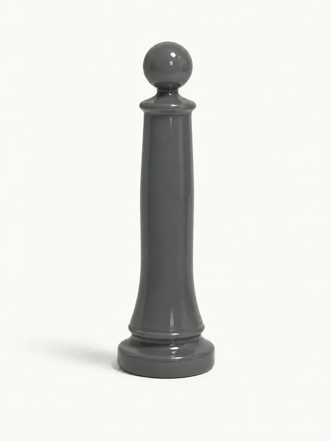 Borne de voirie peinte en acier BV6A — coloris Gris (RAL 7012)