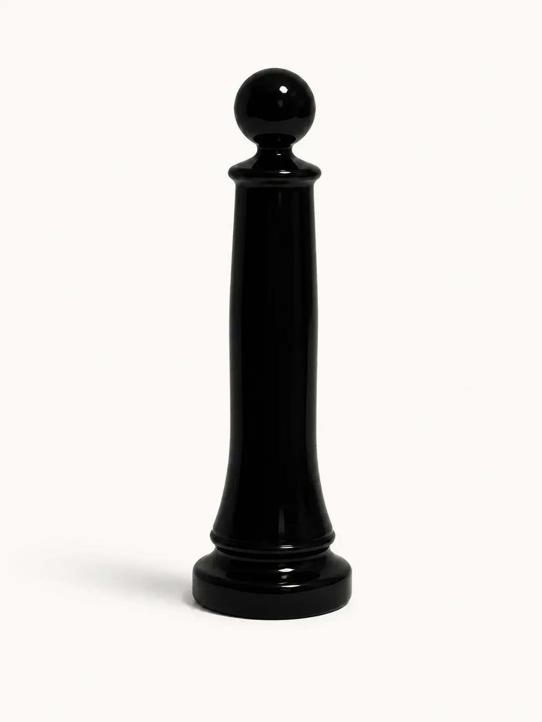 Borne de voirie peinte en acier BV6A — coloris Noir (RAL 9005)