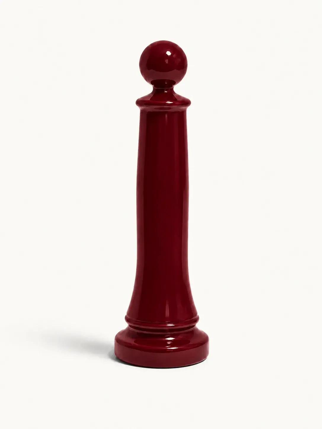Borne de voirie peinte en acier BV6A — coloris Rouge (RAL 3004)