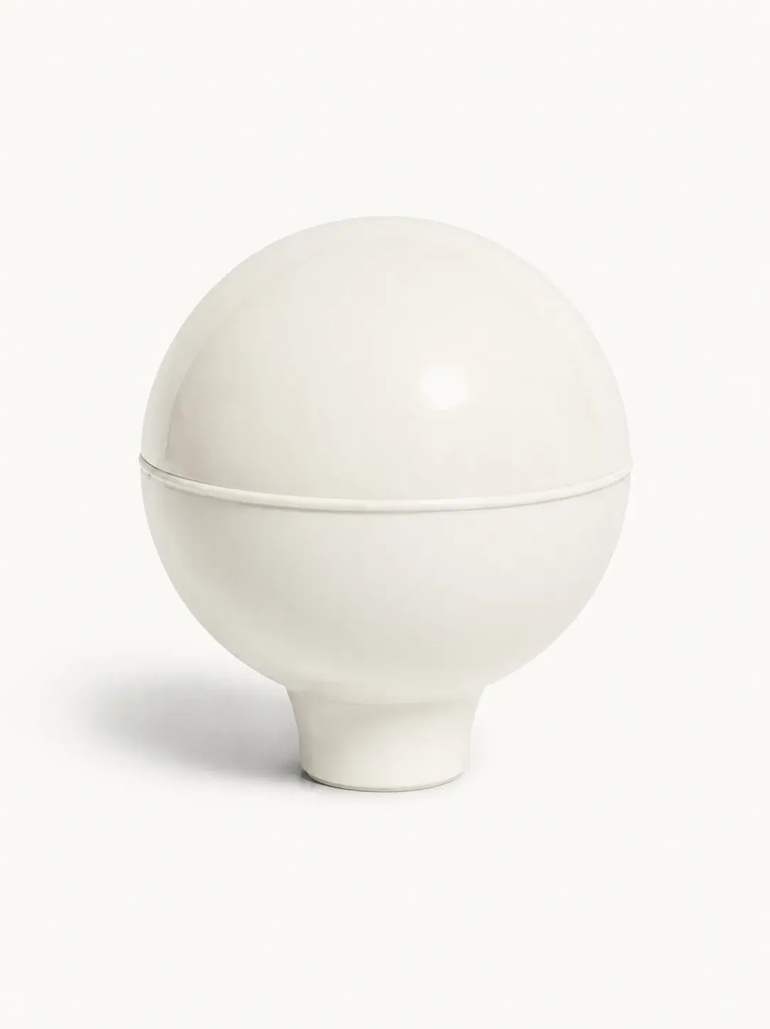 Borne de voirie peinte en acier BV7 — coloris Blanc (RAL 9010)