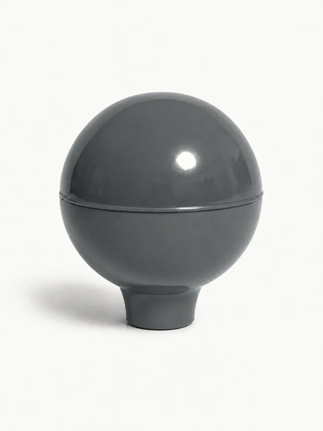 Borne de voirie peinte en acier BV7 — coloris Gris (RAL 7012)