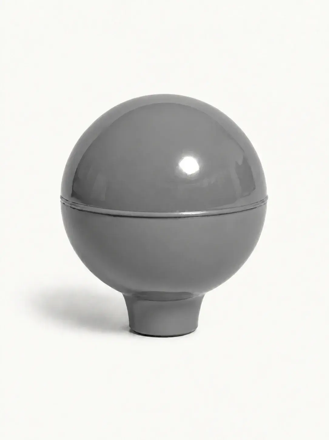 Borne de voirie peinte en acier BV7 — coloris Gris alu (RAL 310)