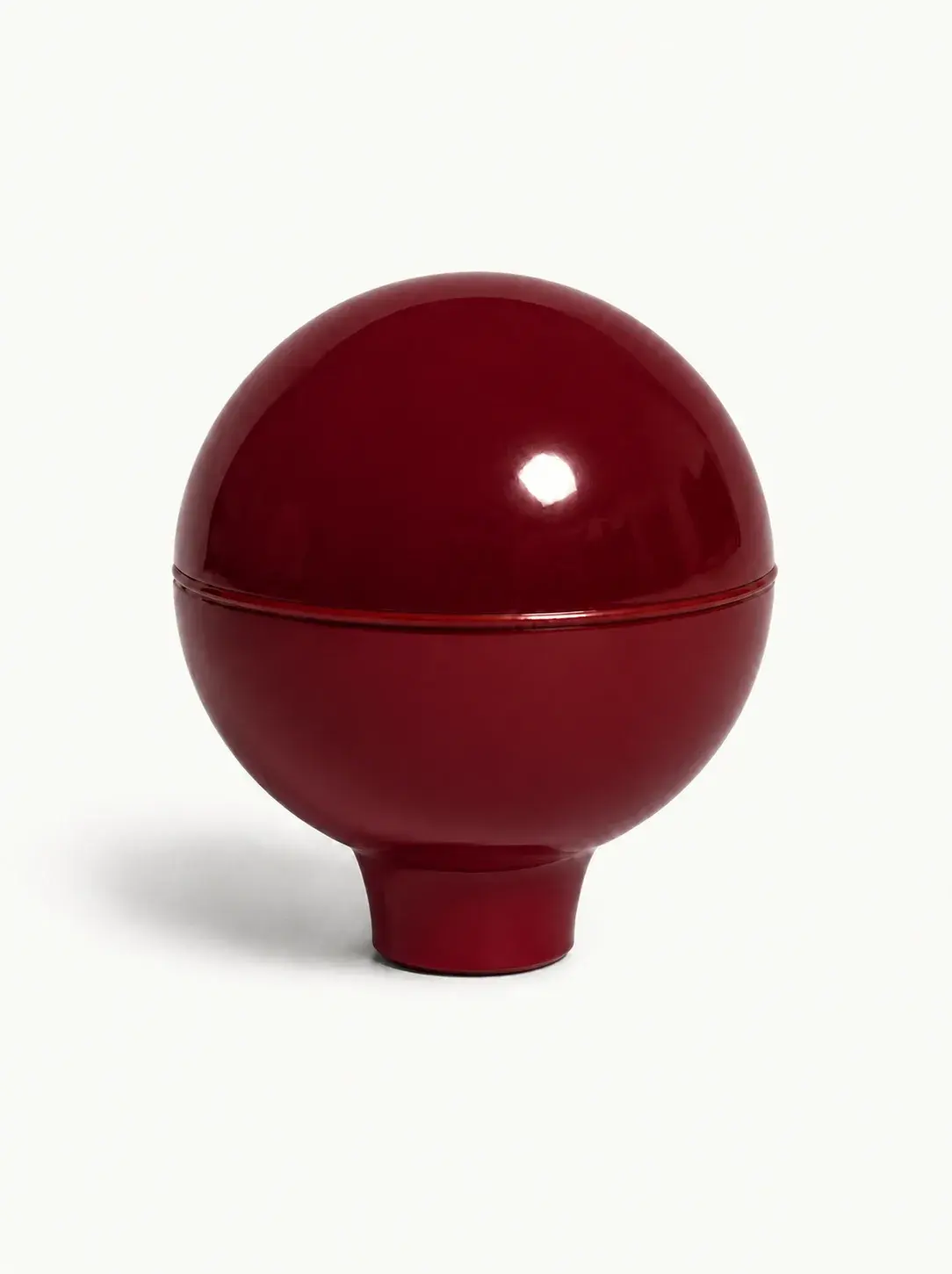 Borne de voirie peinte en acier BV7 — coloris Rouge (RAL 3004)