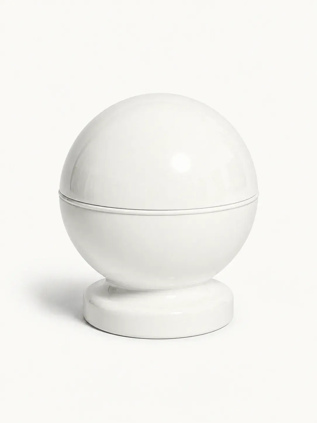 Borne de voirie peinte en acier BV8 — coloris Blanc (RAL 9010)