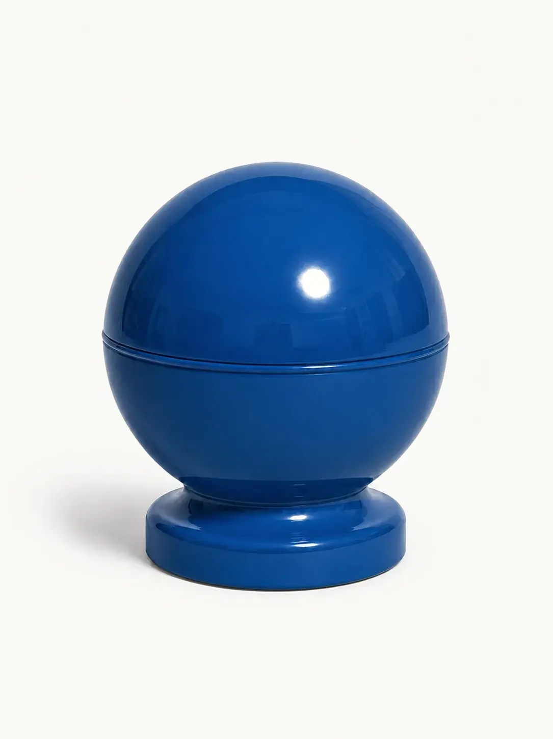 Borne de voirie peinte en acier BV8 — coloris Bleu (RAL 5010)