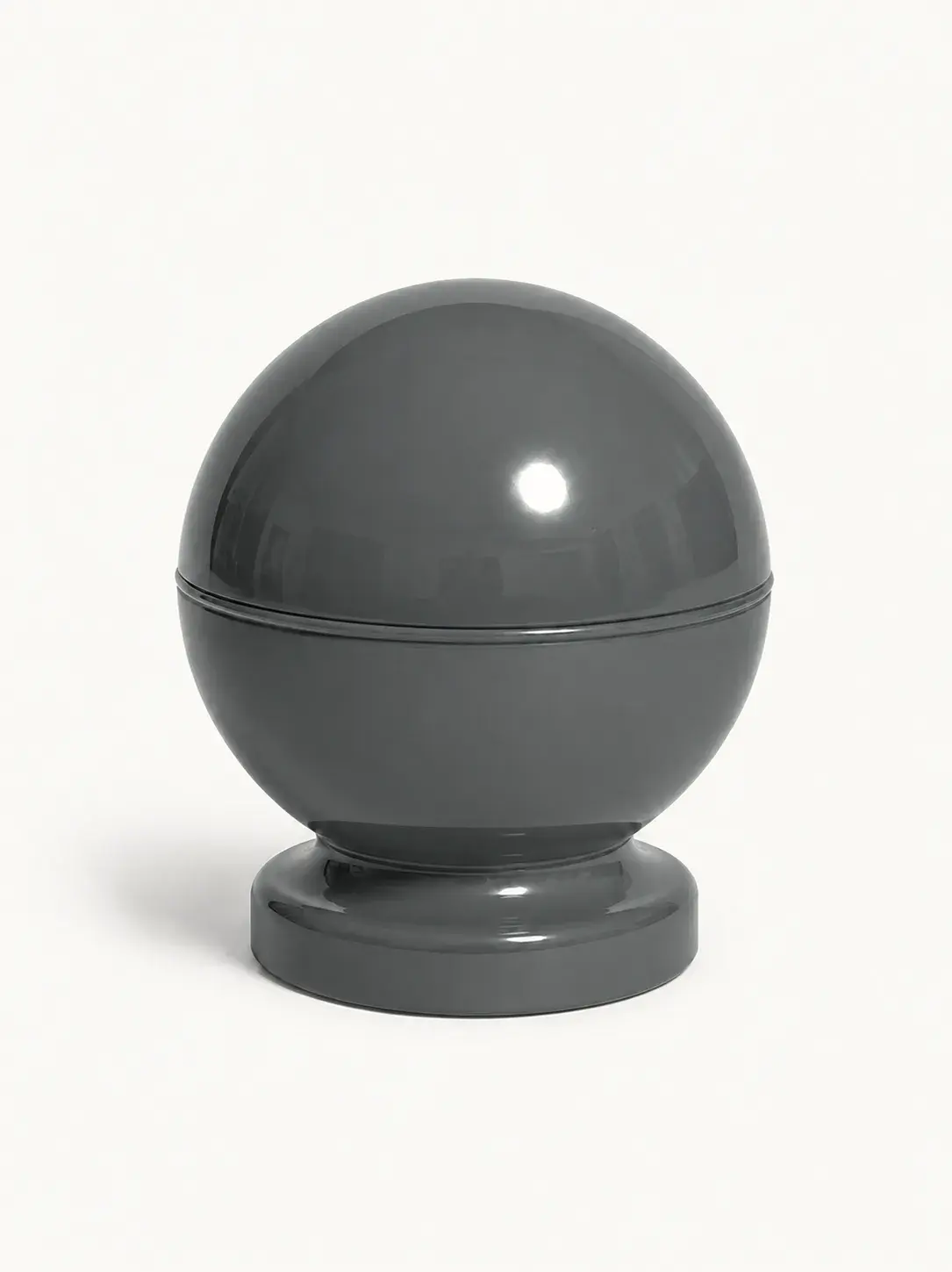 Borne de voirie peinte en acier BV8 — coloris Gris (RAL 7012)