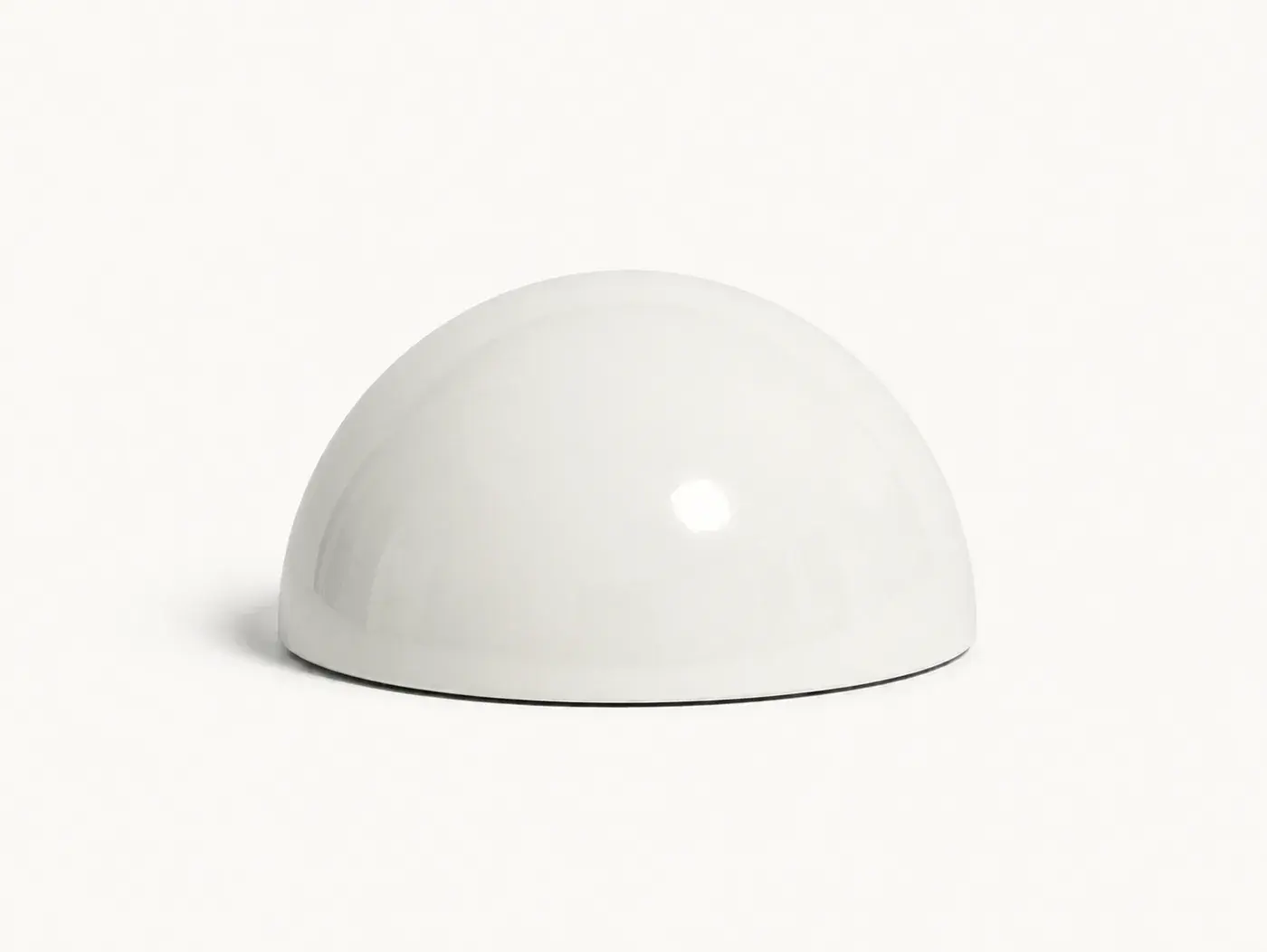 Borne de voirie peinte en acier BV9 — coloris Blanc (RAL 9010)