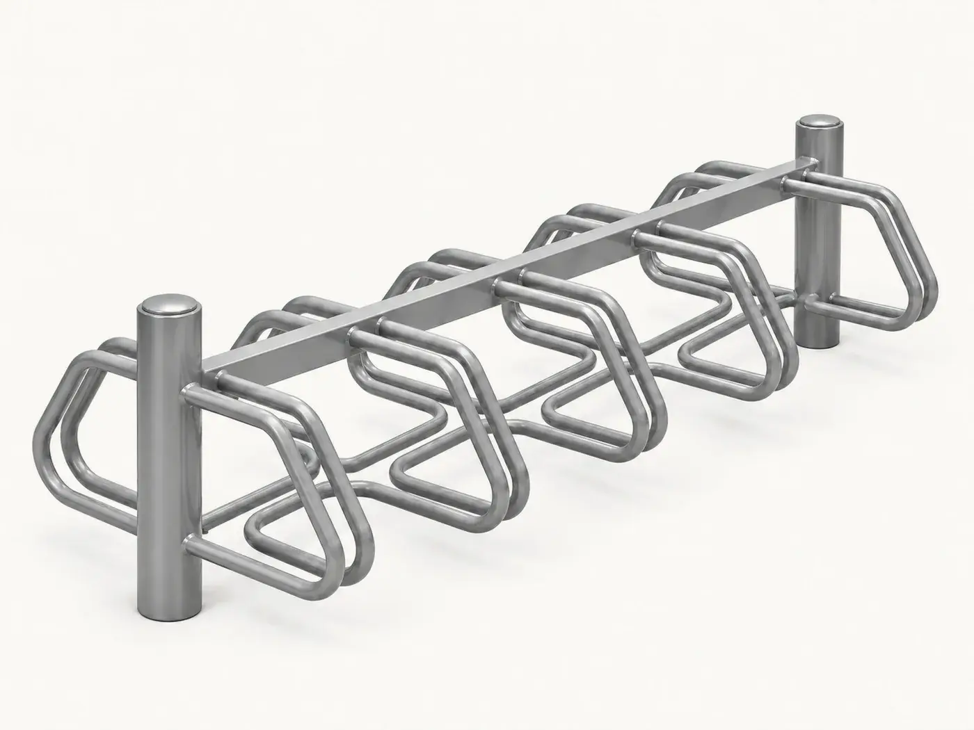Support-cycle CS10 — coloris Gris alu (RAL 310)