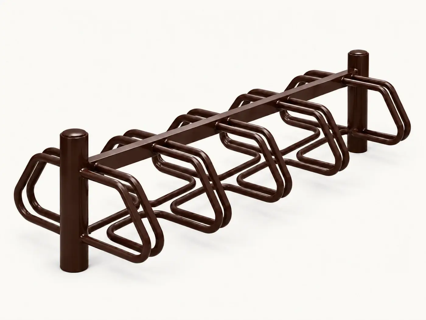 Support-cycle CS10 — coloris Marron (RAL 8017)