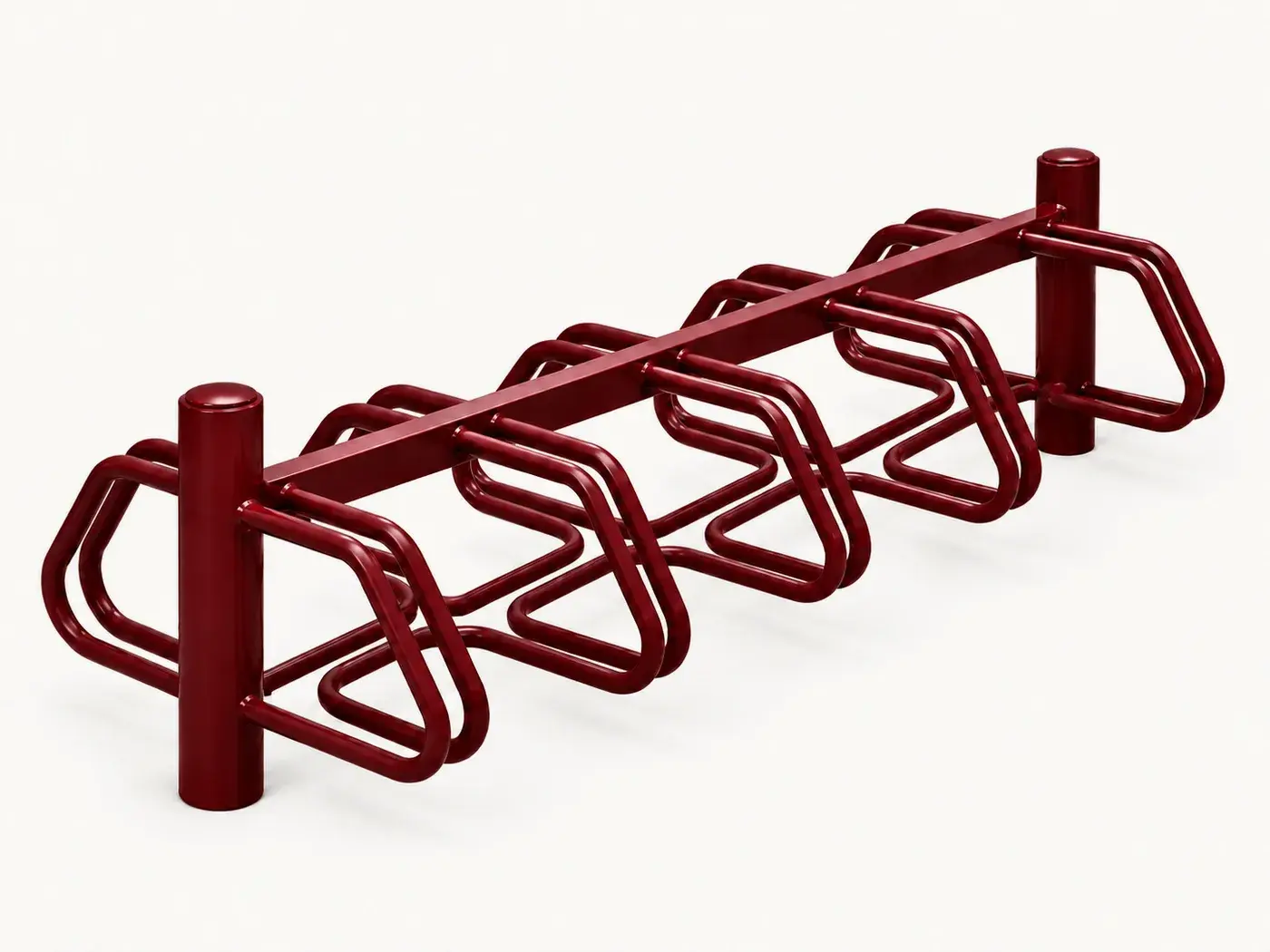 Support-cycle CS10 — coloris Rouge (RAL 3004)