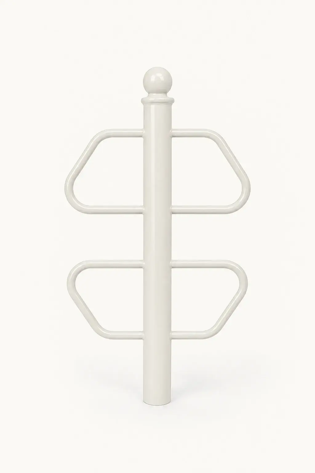 Support-cycle CS2 — coloris Blanc (RAL 9010)