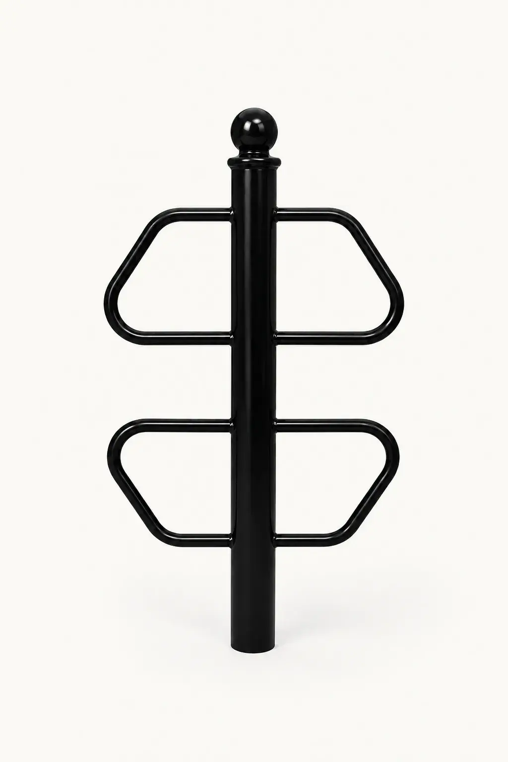 Support-cycle CS2 — coloris Noir (RAL 9005)